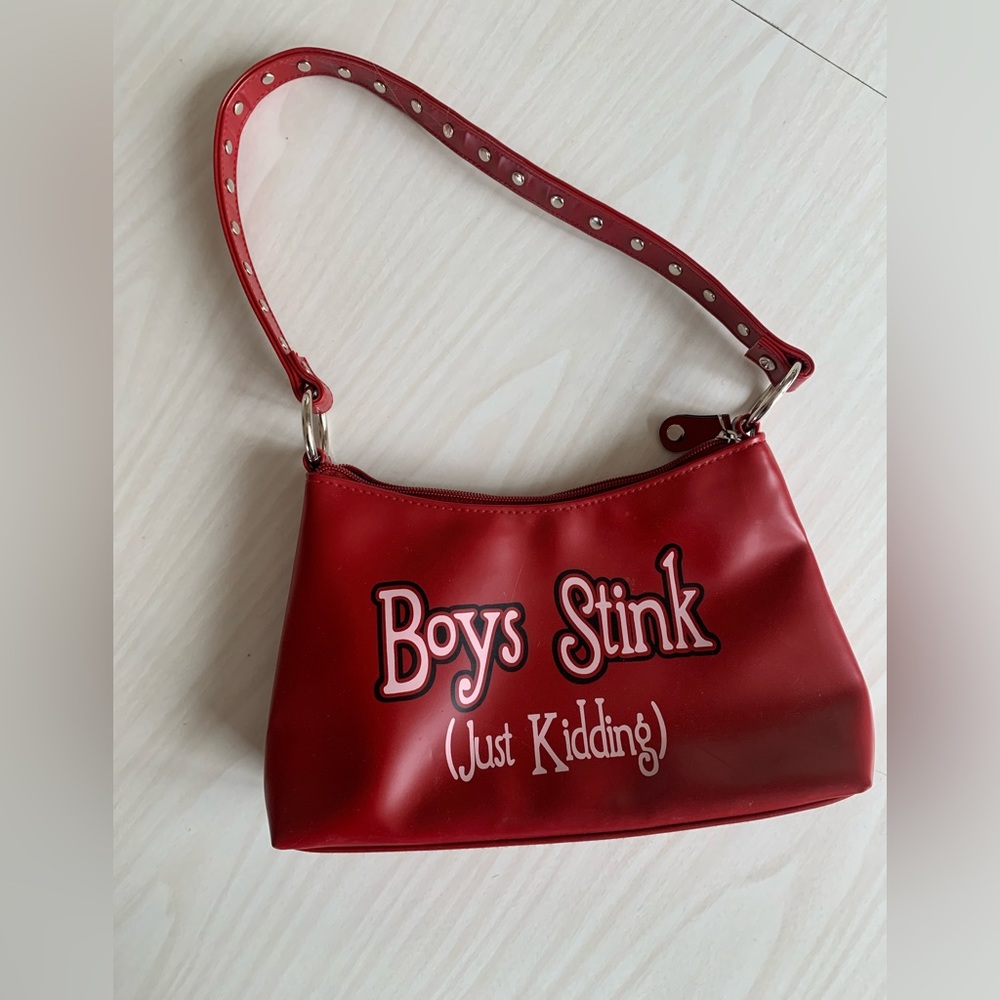 Vintage Red Shoulder Bag
